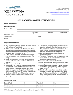 application for corporate membership