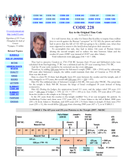CODE 228 - CODE 251