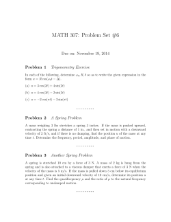MATH 307: Problem Set #6