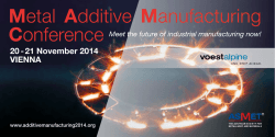 Metal Additive Manufacturing - manufuture-at