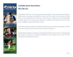 Yorkville Sports Association Who We Are