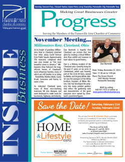 November / December 2014 - Painesville Area Chamber of Commerce