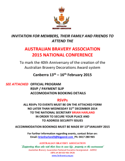 downloaded here - Australian Bravery Association