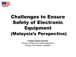 Challenges to Ensure Safety of Electronic Equipment (for IEC