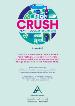 #crush15 - Crush Festival