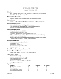 Resume (pdf file) - College of Engineering, Purdue University