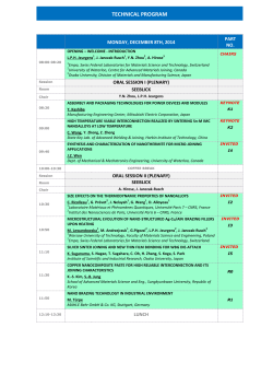 here - International Conference on Nanojoining and Microjoining 2014