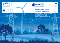 Mediterranean Forum on Energy Regulation