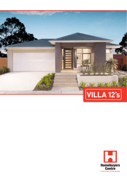 Villa 12's - Homebuyers Centre