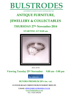 ANTIQUE FURNITURE, JEWELLERY & COLLECTABLES