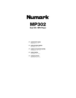 MP302 Quickstart Guide - v1.2 - DJs