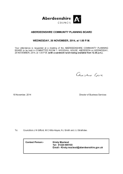Community Planning Board Agenda and Papers