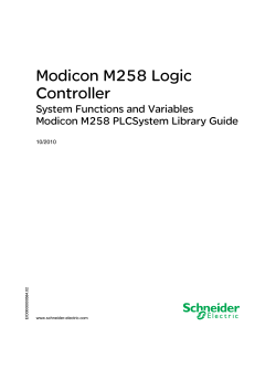 Modicon M258 Logic Controller