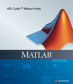 HDL Coder™ Release Notes