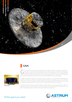Gaia Fact Sheet