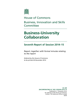 Business-University Collaboration