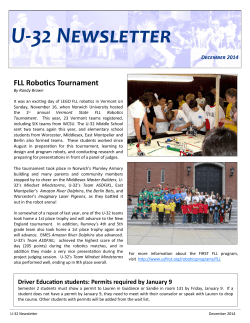 U-32 Newsletter - U