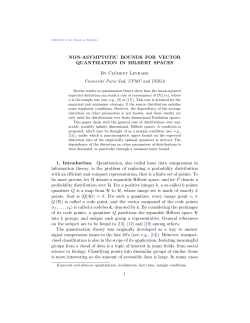 Non-asymptotic bounds for vector quantization in