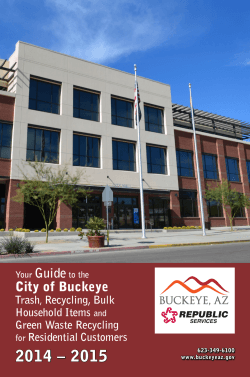 City of Buckeye - Republic Services