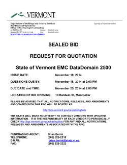 EMC DataDomain 2500 - the Department of Buildings and General