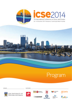 ICSE 2014 Handbook web.indd - 7th International Conference on