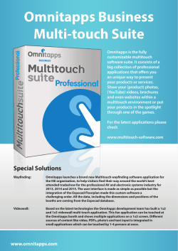 Omnitapps Business Multi-touch Suite - AV-iQ