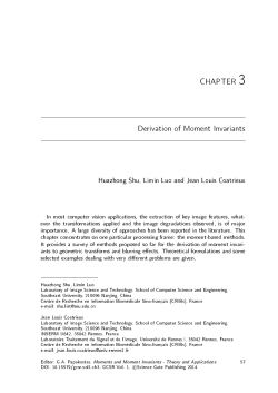 vol01ch03 - Derivation of Moment Invariants