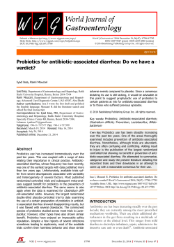 PDF-758K() - World Journal of Gastroenterology