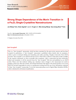 Strong Shape Dependence of the Morin Transition