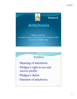 8, Antichresis.pptx - Phalthy's Home Page