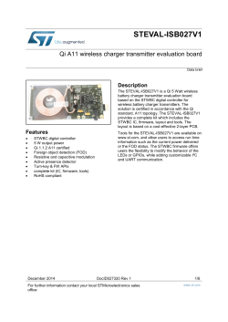 Qi A11 wireless charger transmitter evaluation board