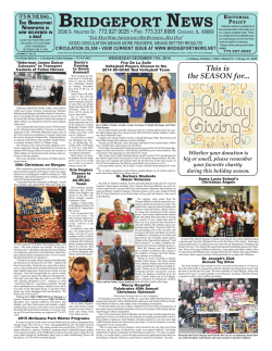 BRIDGEPORT NEWS