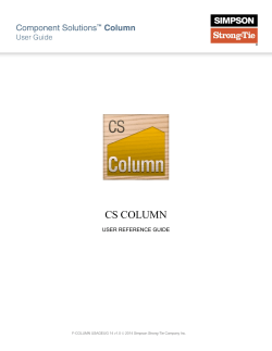 CS COLUMN - Roseburg