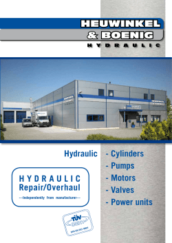 Hydraulic - Heuwinkel & Boenig Hydraulik GmbH