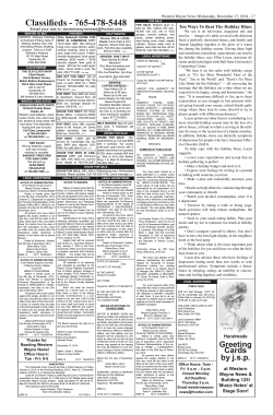 WWN pg 17 classifieds.indd