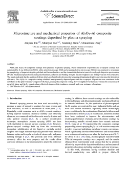 Microstructure and mechanical properties of Al2O3–Al composite