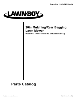 Replacement Part List