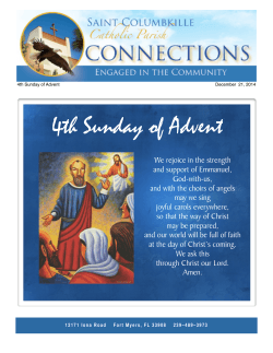 Weekly Bulletin - St. Columbkille