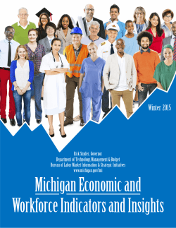 Michigan Economic and Workforce Indicators and Insights