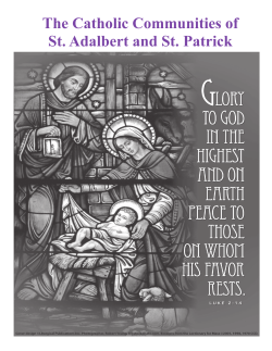 The Catholic Communities of St. Adalbert and St. Patrick