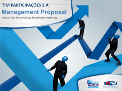 Management Proposal
