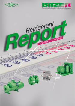 Refrigerant Report
