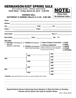 Spring 2015 Consignment form