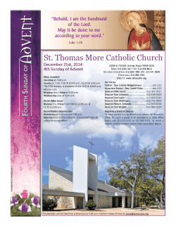 Dec 21, 2014 - St. Thomas More Catholic Church