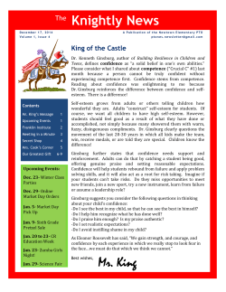 Knightly News Mr. King