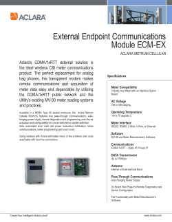 Metrum Module ECM-EX