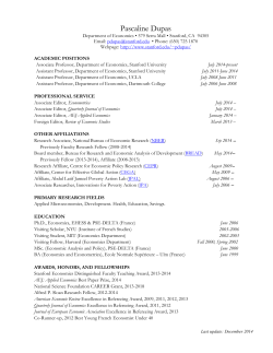 CV in PDF - Stanford University