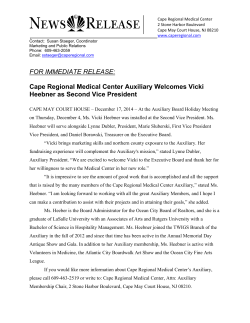 Read More - Cape Regional Medical Center