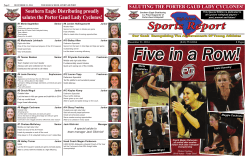 2014 Porter Gaud Volleyball Special Edition