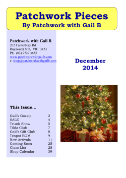 12/2014 - Patchwork with Gail B